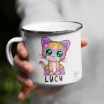 Cute Cats - Enamel Mug