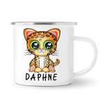 Daphne Kitty - Enamel Mug