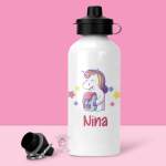 Unicorn with School Bag - Kids Drink Bottle