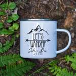 Let's Wander - Enamel Mug