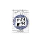 They/Them Pronouns Pinback Button
