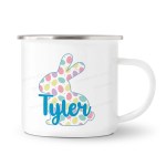 Easter Eggs Bunny Enamel Mug