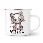 Willow Kitty - Enamel Mug