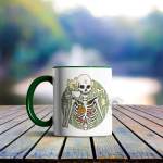 Floral Skeleton - Halloween Mug