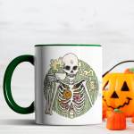Floral Skeleton - Halloween Mug