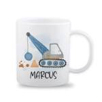 Construction Diggers Melamine Mug