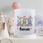 Basket Bunnies BPA-free Plastic Mug