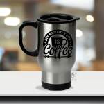 My Blood Type is Coffee - Travel Mug