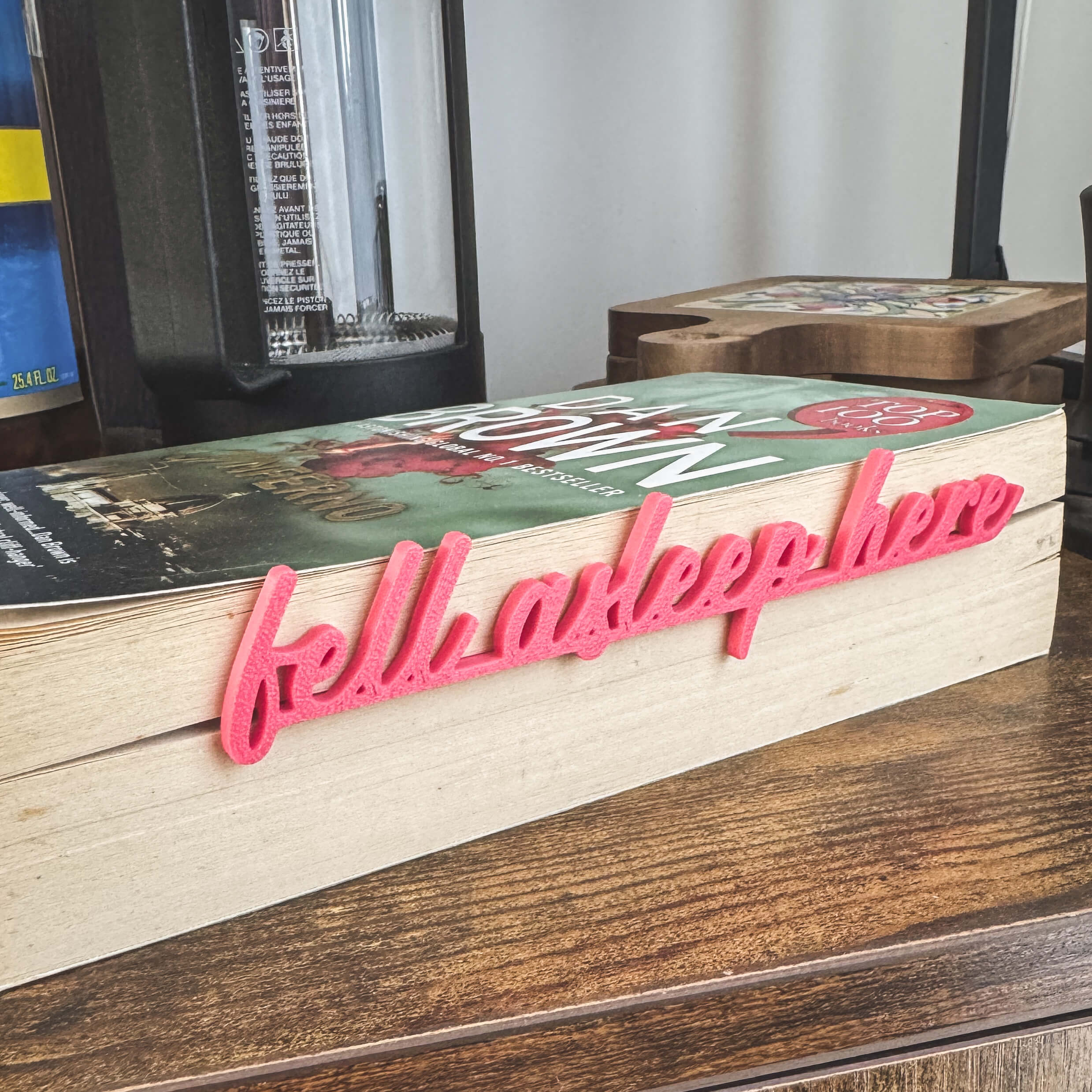 Fell Asleep Here Bookmark
