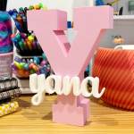 Personalised monogram name sign